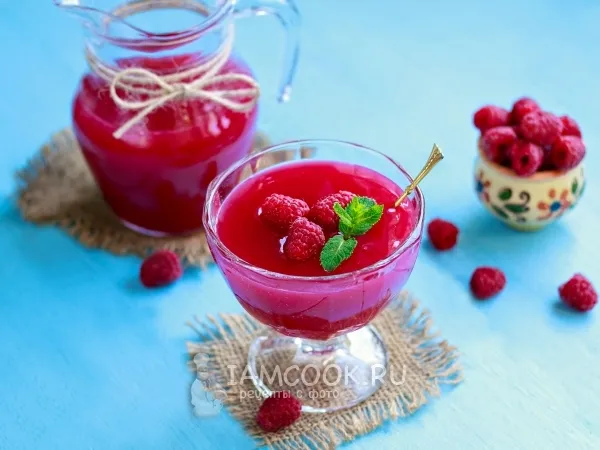 Фото блюда: Малиновый кисель