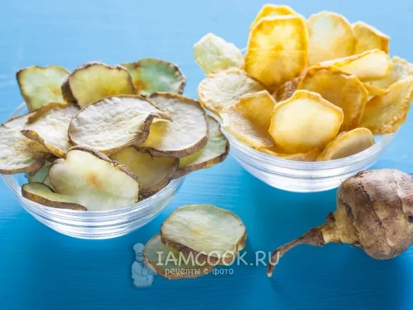 Фото блюда: Чипсы из топинамбура