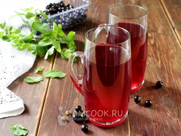 Фото блюда: Морс из чёрной смородины