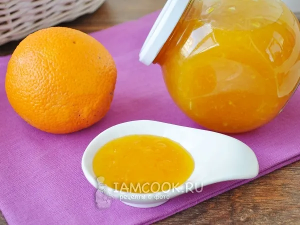 Фото блюда: Быстрый апельсиновый джем на квиттине