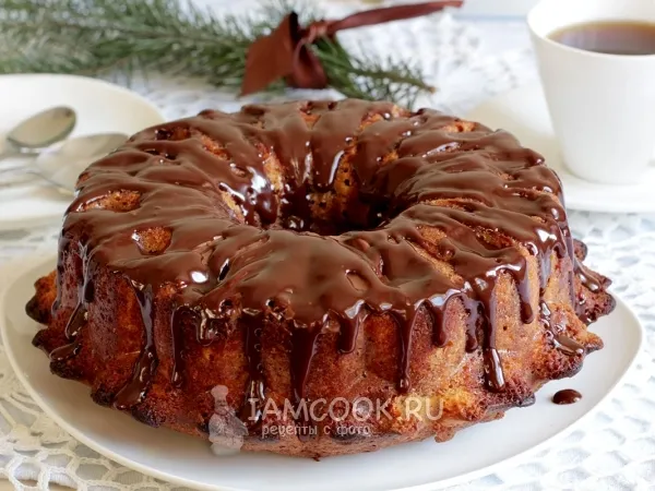 Фото блюда: Кекс «Зебра» на новый лад