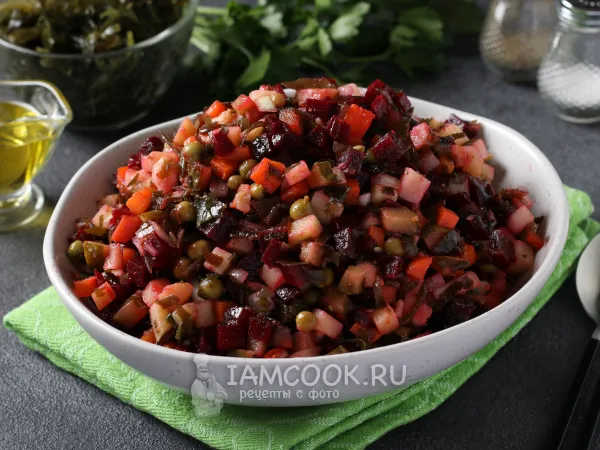 Фото блюда: Винегрет с морской капустой