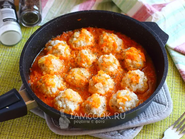 Фото блюда: Фрикадельки из трески