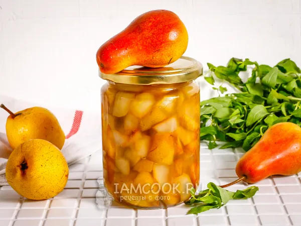 Фото блюда: Начинка для пирога из груши на зиму