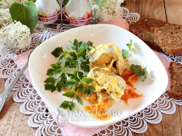 Фото блюда: Минтай в мультиварке