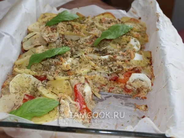 Фото блюда: Гратен из овощей