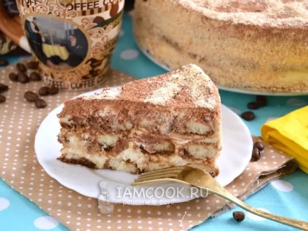 Фото готового блюда: Торт «Тирамису»