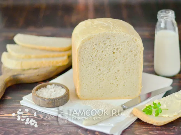 Фото готового блюда: Хлеб на опаре в хлебопечке