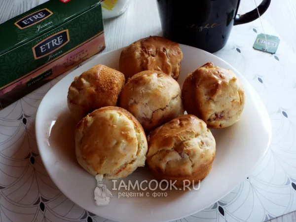 Фото блюда: Маффины с яйцом и беконом