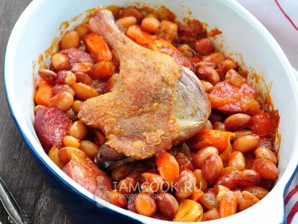 Фото готового блюда: Кассуле по-тулузски