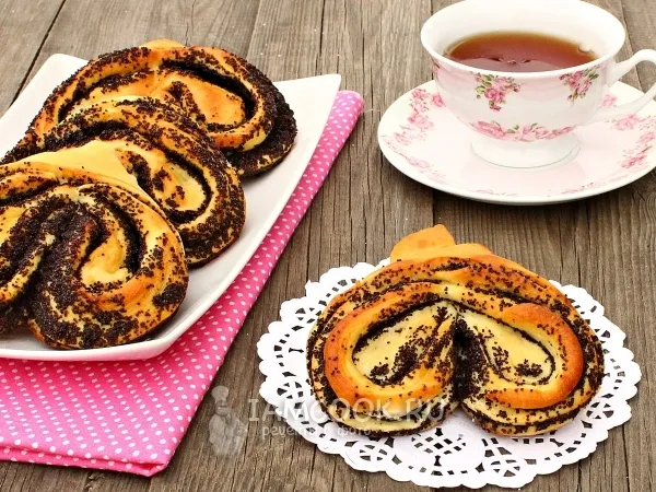 Фото блюда: Плюшки с маком