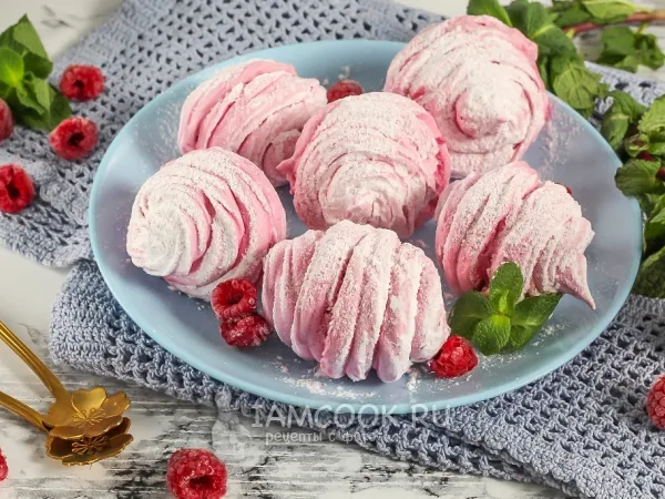 Фото блюда: Малиновый зефир