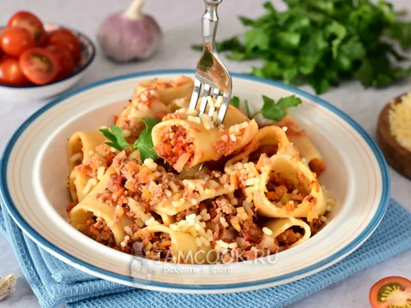 Фото блюда: Паккери с фаршем