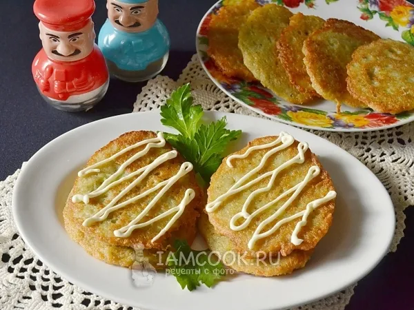 Фото готового блюда: Драники без муки