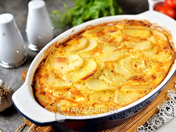 Фото блюда: Картофельная запеканка ПП