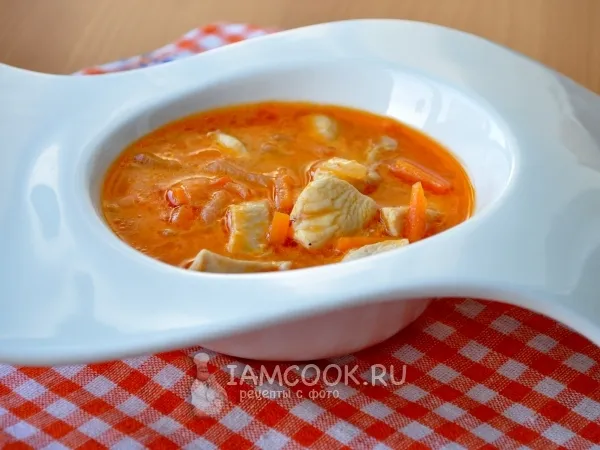 Фото готового блюда: Гуляш из куриной грудки