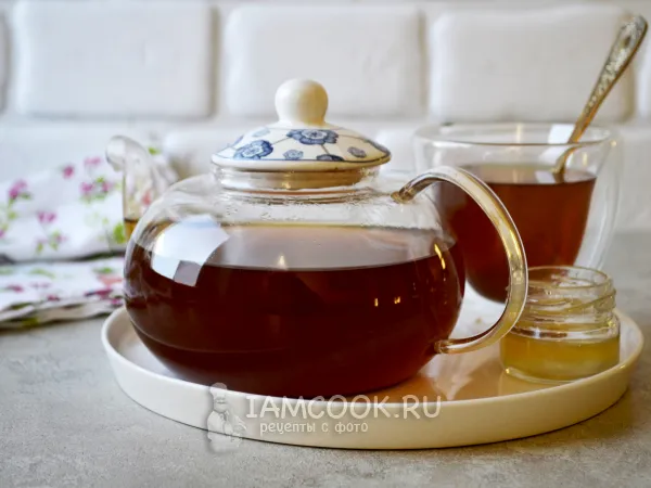 Фото блюда: Чай с куркумой, имбирем и корицей