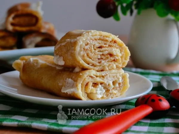 Фото блюда: Налистники с творогом