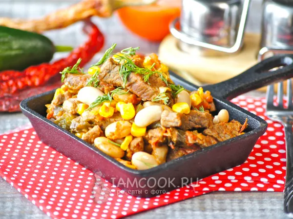 Фото готового блюда: Говядина по-мексикански