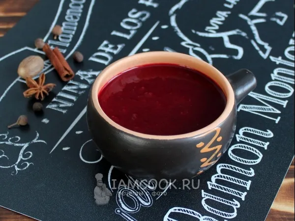 Фото блюда: Вишневый соус к мясу