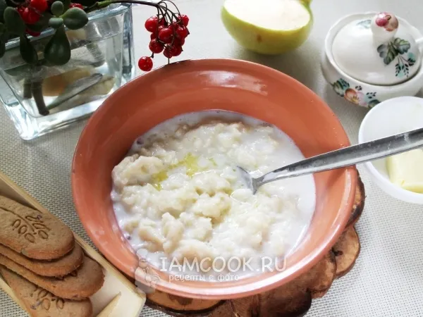 Фото блюда: Молочная затирка