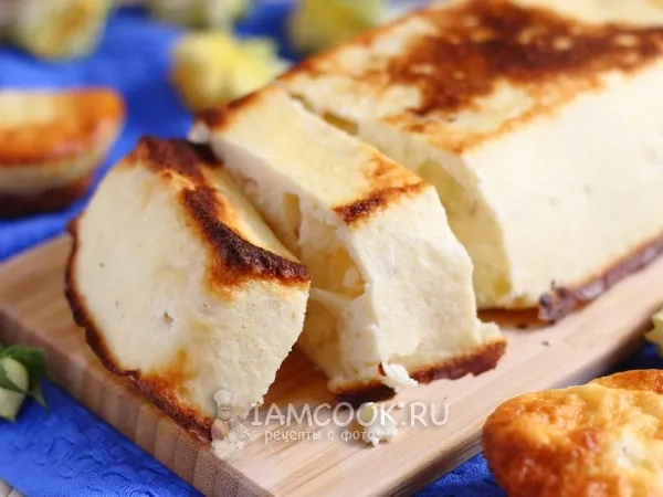 Фото блюда: Творожная запеканка с ананасами