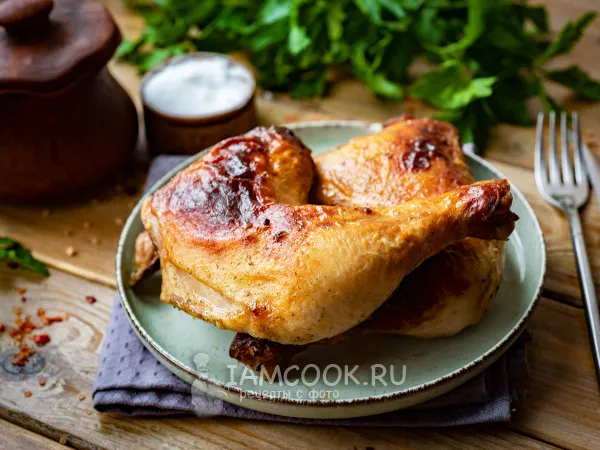 Фото блюда: Куриные окорочка в аэрогриле