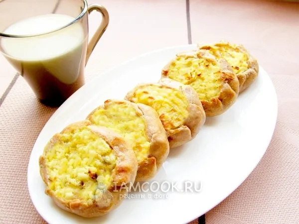 Фото готового блюда: Финские пирожки «Калитки» с картошкой