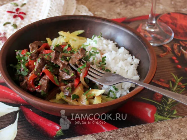 Фото блюда: Ломо сальтадо