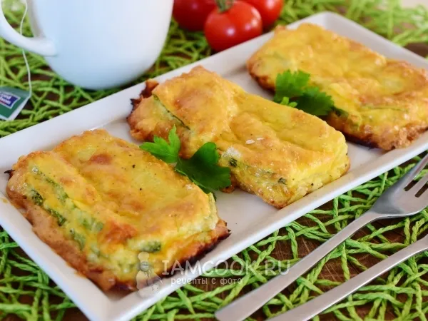 Фото блюда: Кабачковые сэндвичи с сыром