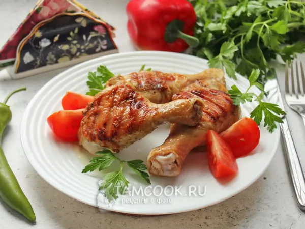 Фото блюда: Куриные ножки на электрогриле