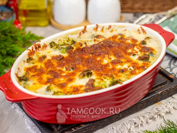 Фото блюда: Гратен из брокколи