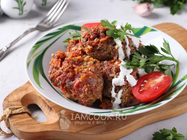 Фото готового блюда: Ленивые голубцы с гречкой