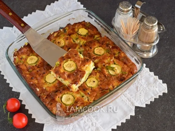 Фото блюда: Греческая запеканка из кабачков