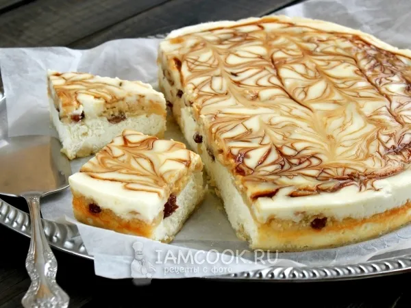 Фото блюда: Творожное пирожное