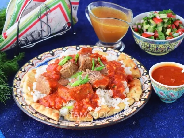 Фото блюда: Фатта по-египетски