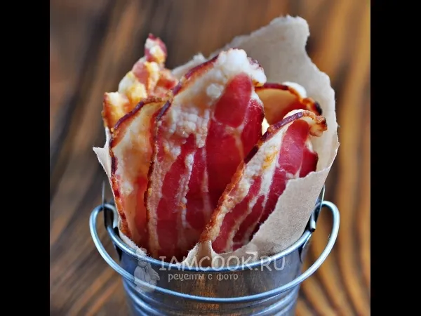 Фото блюда: Жареный бекон