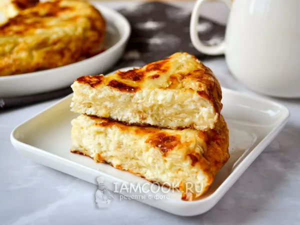 Фото блюда: Рваный пирог из лаваша на сковороде