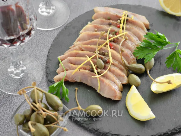 Фото блюда: Соленый терпуг