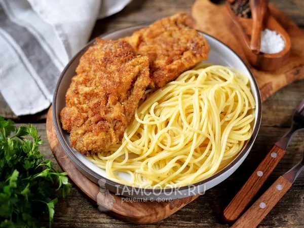 Фото готового блюда: Отбивные из телятины на сковороде