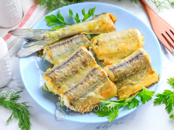 Фото блюда: Жареный сарган