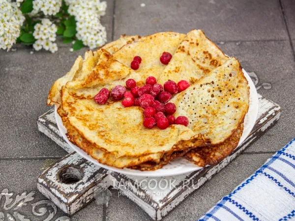 Фото блюда: Блины из киноа