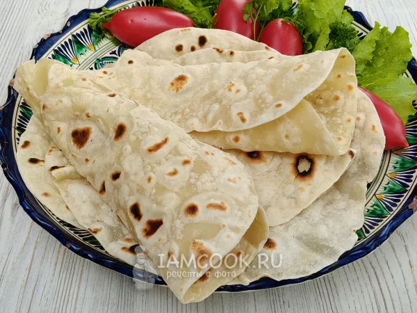 Фото блюда: Лаваш в казане