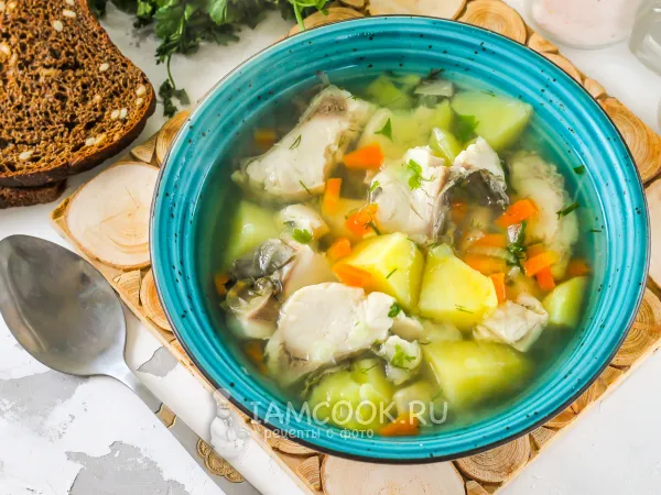 Фото готового блюда: Рыбный суп из карпа