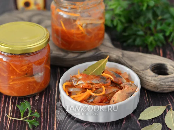 Фото блюда: Салат с селедкой на зиму