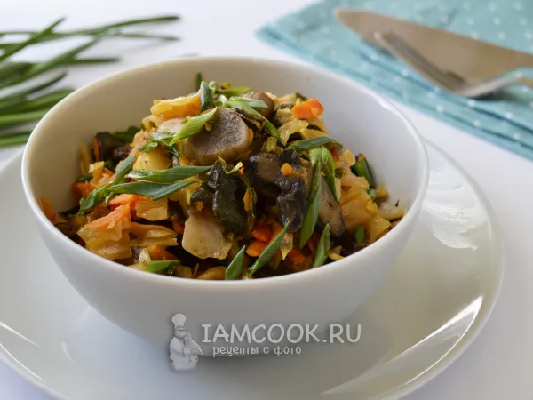 Фото блюда: Бигус с грибами