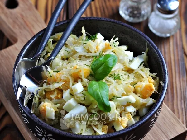 Фото блюда: Начинка для пирога и пирожков из капусты