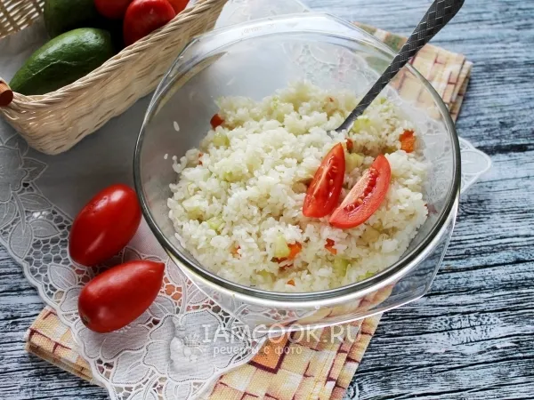 Фото готового блюда: Рассыпчатый рис в микроволновке