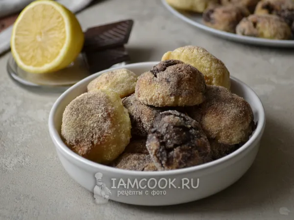 Фото готового блюда: Печенье из манной каши