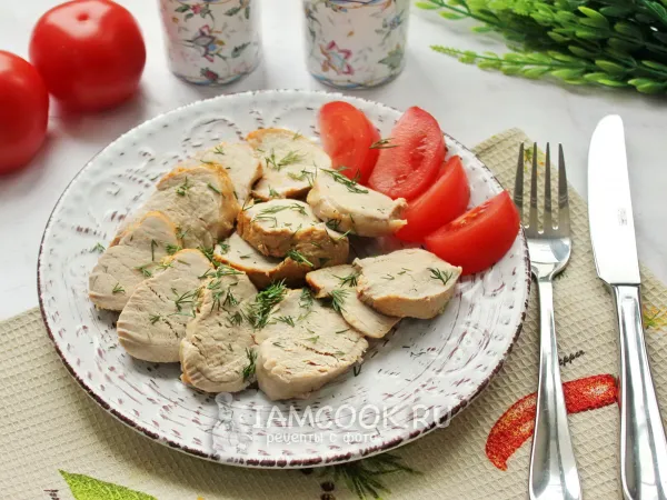 Фото блюда: Свиная вырезка в рукаве в духовке